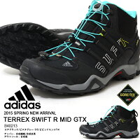 送料無料 アウトドアシューズ アディダス adidas TERREX SWIFT R MID GTX Women レディース メンズ GORE-TEX ゴアテックス ミッドカット ブーツ アウトドア ハイキング トレッキング 登山 靴 2015春新作 B40213