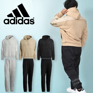 30%off 送料無料 アディダス メンズ スウェット 上下セット adidas M WORD スウェットパーカー プルオーバー ロングパンツ ジャージ スエット セットアップ 上下組 スポーツウェア スポーツカジュアル 3本ライン BN647 BN649