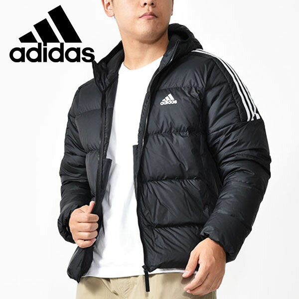 30%off 送料無料 アディダス メンズ ダウンジャケット adidas ESS MID D H JKT アウター ジャンパー アウトドアジャケット 防寒 ウェア AV272