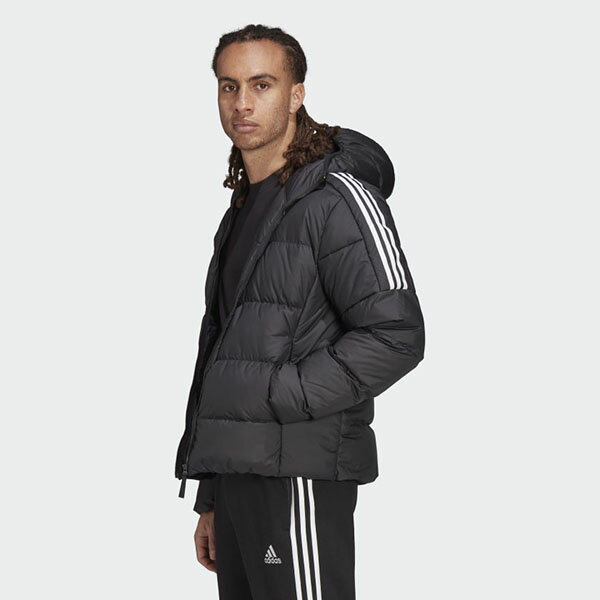 30%off 送料無料 アディダス メンズ ダウンジャケット adidas ESS MID D H JKT アウター ジャンパー アウトドアジャケット 防寒 ウェア AV272