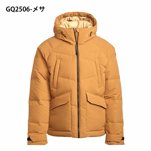 【Mサイズのみ】30%off 送料無料 アディダス メンズ ダウンジャケット adidas BIG BAFFLE JKT アウター ジャンパー アウトドアジャケット 防寒 ウェア AV429