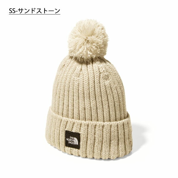 ゆうパケット対応可能！ノースフェイス ポンポン付き ニット帽 キッズ THE NORTH FACE Baby Cappucho Lid ベビー 1歳 2歳 カプッチョリッド ニットキャップ 帽子 子供 2022秋冬新色 防寒 nnb41800