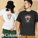 ゆうパケット対応可能！ コロンビア 半袖Tシャツ Columbia メンズ レディース ラピッドリッジ グラフィックTシャツ 綿100% オーガニックコットン 丸首 クルーネック 半袖 Tシャツ アウトドア 登山 トレッキング AX0403 2024春夏新作