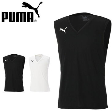 ゆうパケット対応可能！タンクトップ プーマ PUMA メンズ スリーブレス インナーシャツ ノースリーブ シャツ スポーツシャツ スポーツウェア トレーニングシャツ プラクティス サッカー フットサル クラブ 部活 655277 得割20