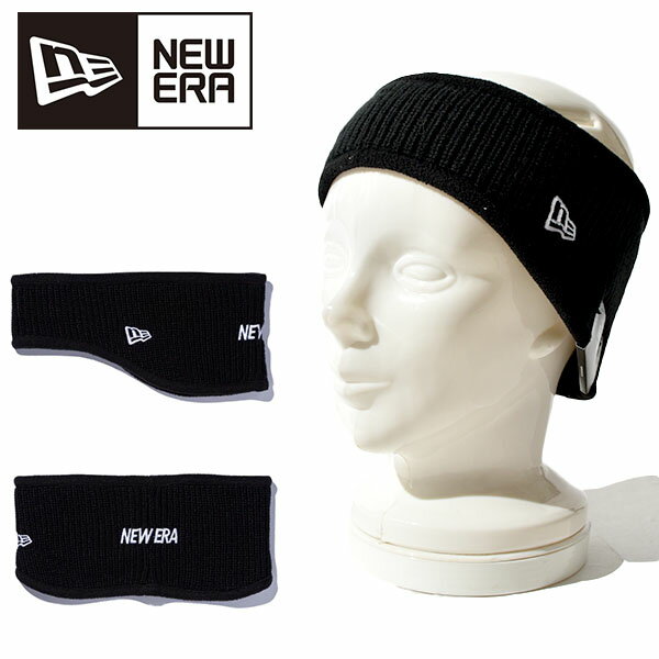 ゆうパケット対応可能！ イヤーウォーマー ニューエラ NEW ERA Knit Ear Warmer Rib ヘッドバンド 耳あて ヘアバンド 防寒 アウトドア キャンプ 釣り フィッシング スノーボード スキー スケートボード 12854770 2022秋冬