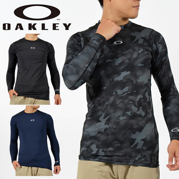 得割28 ゆうパケット発送！ 送料無料 長袖 インナー シャツ メンズ オークリー OAKLEY TECHNICAL BASE LAYER LS CREW アンダーウェア ゴルフ トレーニング ランニング FOA404101