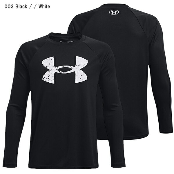 ゆうパケット発送! 送料無料 Tシャツ ジュニア アンダーアーマー UNDER ARMOUR UA TECH LOGO FILL LS 長袖 シャツ キッズ 子供 男の子 ロンT トレーニング ウェア 1357601 2022秋冬新色 得割20ネット通販 サッカー 用品 セール