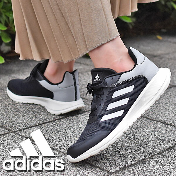 アディダス レディース スニーカー adidas TENSAUR RUN K キッズ ジュニア 子供 男の子 女の子 子供靴 紐靴 ひも靴 運動靴 学校 通学 シューズ 靴 3本ライン 2023秋冬新色 GW0396 GZ3430 IF0348