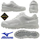 送料無料 ゴルフシューズ メンズ ミズノ MIZUNO MZU EN ゴアテックス GORE-TEX ゴルフ スパイクレス シューズ 撥水 紐 靴 GOLF 51GM2290 得割19 その1