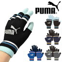 プーマ 手袋 PUMA ツーレイヤード マジックグローブ メンズ レディース ジュニア キッズ 子供 滑り止め ニットグローブ スポーツ観戦 防寒 通学 学校 通勤 041801