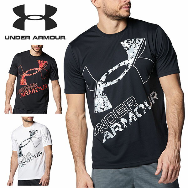 ■商品コメント &nbsp; アンダーアーマー UNDER ARMOUR UA TECH SHORT SLEEVE XL LOGO 1378362 半袖 Tシャツ シャツ メンズ 男性 紳士 アスリートがウェアに求める「吸汗速乾性」「伸縮性」を高いレベルで実現するだけでなく、滑らかな肌触りにより快適な着心地も叶える「テック」は、長年愛され続けるUA独自のパフォーマンス生地。さらりと着られて、運動時に汗をかいても身体はドライなまま、快適な状態が続く。トレーニングやランニング、球技などあらゆるスポーツシーンで活躍する。 ・Tech(テック)：吸汗速乾性と伸縮性を兼ね備え、柔らかな肌触りを提供する定番ファブリック ・水分コントロール：汗を素早く吸収、外部へ発散し、アスリートの身体を常にドライに保つ ・抗菌防臭：嫌な臭いの原因となる細菌の増殖を抑制し、防臭効果を発揮する トレーニング ランニング フィットネス ジム サッカー 野球 ラグビー テニス バレー バスケットボール ゴルフ など様々なスポーツシーンにオススメです。 ■カラー 001：BLK/WHT 002：BLK/ATB 100：WHT ■材質 ポリエステル100% 【ゆうパケットについて】 当商品は1点までゆうパケット発送可能です。 ※ご利用の場合はご注文確認画面の配送方法よりお選びください。 ※代金引換・配送日時指定サービスはご利用いただけません。 ※上限数を超えるご注文・他商品を同時注文の場合は通常発送になります。 &nbsp; ■商品カラーにつきまして &nbsp; 可能な限り商品色に近い画像を選んでおりますが、閲覧環境等により画像の色目が若干異なる場合もございますので、その旨をご理解された上でご購入ください。 &nbsp; メーカー希望小売価格はメーカー商品タグに基づいて掲載しています