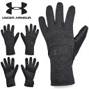 得割32 送料無料 タッチパネル対応 グローブ メンズ アンダーアーマー UNDER ARMOUR UA Storm Fleece Gloves 撥水 手袋 ランニング 野球 ランニング サッカー ゴルフ テニス スポーツ 1365958 2023秋冬新作