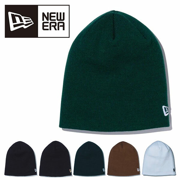 ニューエラ ニット帽 メンズ ゆうパケット発送！ 送料無料 ニューエラ ニット帽 メンズ レディース NEW ERA Basic Beanie ビーニー ニットキャップ ワッチ 帽子 CAP 無地 シンプル アウトドア キャンプ スノーボード スキー スノボ ダンス 2023秋冬 得割20