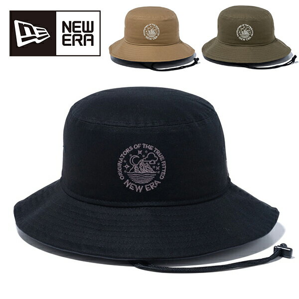 送料無料 ニューエラ キャップ メンズ レディース NEW ERA ADVENTURE LIGHT サファリハット 帽子 CAP アウトドア キャンプ フィッシング 釣り 14110084 14110082 2024春夏新作