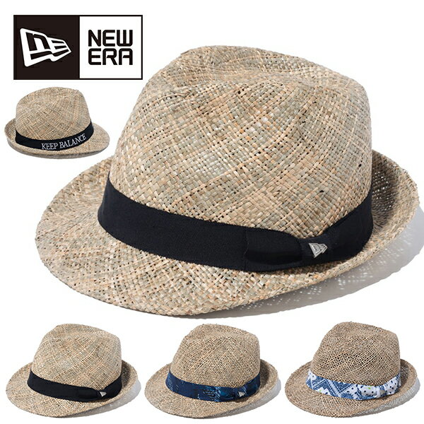 送料無料 ニューエラ ゴルフ キャップ メンズ NEW ERA The Trilby Seagrass ストローハット 麦わら帽子 14109160 14109159 14109158 2024春夏新作