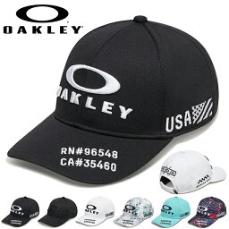 オークリー 帽子 メンズ 送料無料 ゴルフ キャップ メンズ オークリー OAKLEY FIXED CAP 24.0 帽子 GOLF ゴルフウェア コンペ 景品 プレゼント FOS901712 2024春夏新作 得割15