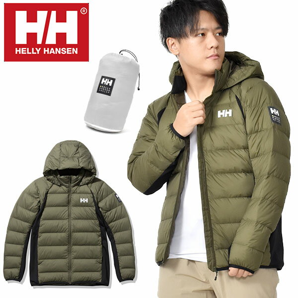 ヘリーハンセンダウンジャケットHELLYHANSENアングラーハイブリッドダウンジャケットメンズ釣りフィッシングhh12070カ