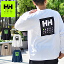 ヘリーハンセン Tシャツ メンズ 送料無料 アングラーロゴ ヘリーハンセン 長袖Tシャツ ロンT 生地厚 メンズ レディース HELLY HANSEN L/S HHAngler Logo Tee HHアングラー ワイドシルエット オーバーサイズ ルーズフィット ロゴティー 釣り バス フィッシング HH32356 2023秋冬新作