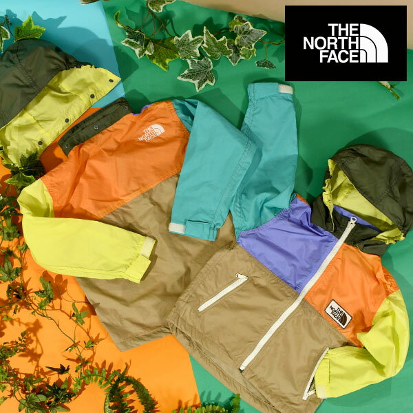 楽天エレファントSPORTS送料無料 ノースフェイス キッズ ナイロン ジャケット マルチカラー THE NORTH FACE Grand COMPACT JACKET グランド コンパクト ジャケット 子供 軽量 シェル マウンテン 2024春新作 NPJ72312