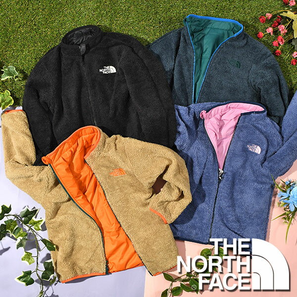 30 off 送料無料 ノースフェイス キッズ リバーシブル 毛足の長い モコモコ フリース ジャケット 子供 THE NORTH FACE Reversible Cozy Jacket リバーシブル コージー ジャケット NYJ82344