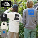 送料無料 ノースフェイス バックプリント 長袖Tシャツ メンズ レディース ロンT THE NORTH FACE L/S Back Square Logo Tee ロングスリーブ バック スクエア ロゴ ティー NT32442 2024春新作