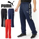 送料無料 プーマ メンズ ジャージ パンツ 下 PUMA ニットパンツ テープ ロゴ スポーツウェア トレーニング ウェア ジム 2023春新作 523552