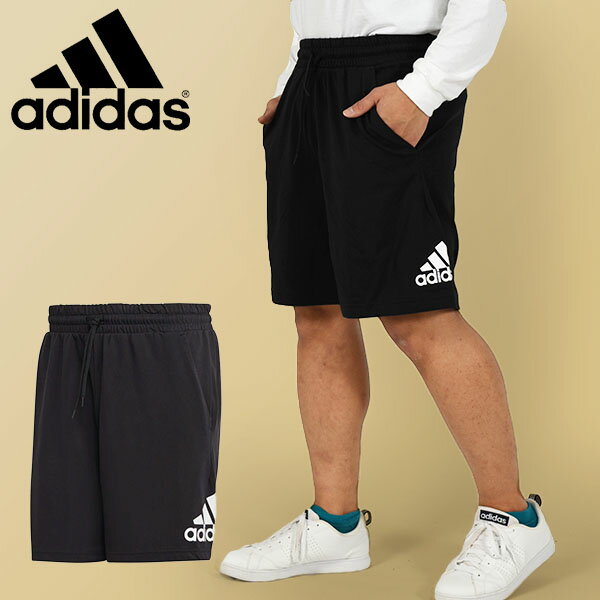 アディダス メンズ ハーフパンツ 下 adidas M ESS BL ショーツ ジャージ 短パン ショートパンツ スポーツウェア トレーニング ウェア ジム 2023春新作 ECQ62