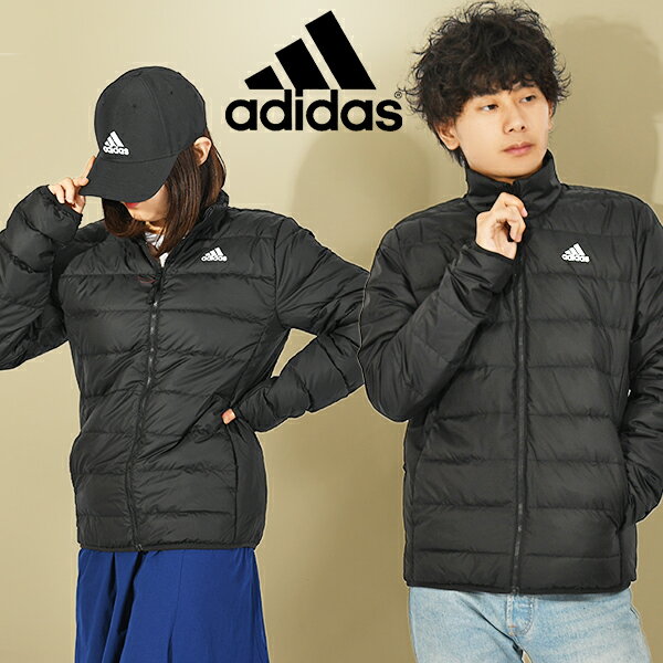 アディダス ダウンジャケット メンズ 35%off 送料無料 アディダス メンズ レディース ジャケット adidas M ESS LITE ダウンジャケット アウター ジャンパー 防寒 2023秋冬新作 DKG29