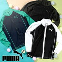 楽天エレファントSPORTS送料無料 プーマ キッズ 長袖 ラッシュガード PUMA LS フルジップ ラッシュガード ジュニア 子供 男の子 UVカット 紫外線対策 水着 海水浴 水あそび ビーチ プール 日焼け対策 2024春夏新色 935255