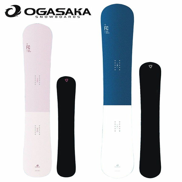 送料無料 スノーボード 板 OGASAKA オガサカ FC エフシー Full Carve メンズ レディース スノーボード キャンバー カービング 145 148 151 154 157 160 163 2025-2026冬新作 25-26 25/26