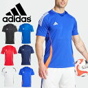 ゆうパケット対応可能！アディダス メンズ レディース 半袖 Tシャツ adidas TIRO 24 トレーニングジャージー プラクティスシャツ プラシャツ ゲームシャツ サッカー フットサル フットボール スポーツウェア 部活 クラブ 練習着 2024春夏新作 HEJ10