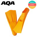 送料無料 フィン AQA エーキューエー メンズ レディース キッズ ジュニア 子供 足ひれ あしひれ ラバーフィン フルフットタイプ スノーケリング 海水浴 ...