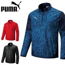 送料無料 プーマ メンズ ハーフジップ ピステ PUMA TEAMCUP PISTE トップ ウインドブレーカー ナイロン ジャージ スポーツウェア トレーニン...