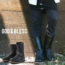  GodBless LEATHER ENGINEER BOOTS Y fB[X ubN  SbhuX U[ {v OGWjAu[c