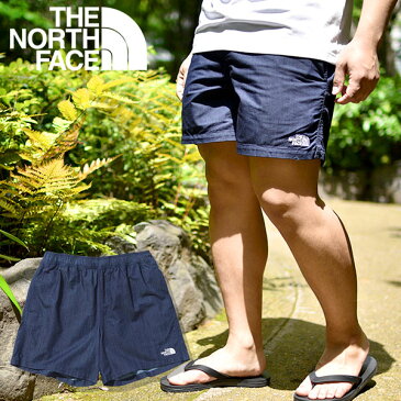送料無料 ナイロン デニム ザ・ノースフェイス 水陸両用 ショートパンツ メンズ THE NORTH FACE ナイロン デニム バーサタイル ショート Nylon Denim Versatile Short 膝上 ハーフパンツ 短パン 2021春夏新作 nb42152