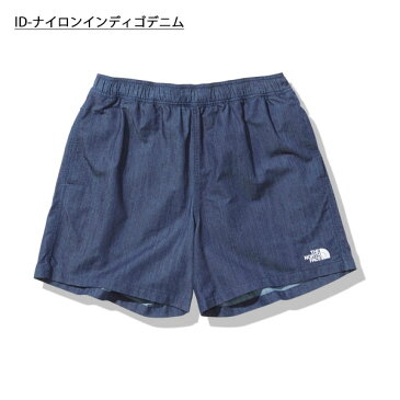 送料無料 ナイロン デニム ザ・ノースフェイス 水陸両用 ショートパンツ メンズ THE NORTH FACE ナイロン デニム バーサタイル ショート Nylon Denim Versatile Short 膝上 ハーフパンツ 短パン 2021春夏新作 nb42152