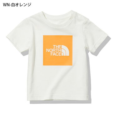 ゆうパケット対応可能!ザ・ノースフェイス 半袖Tシャツ ベビー キッズ THE NORTH FACE B S/S Colored Big Logo Tee ショートスリーブカラードビッグロゴティー 2021春夏新色 ntb82023