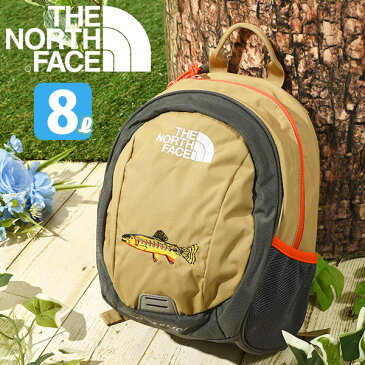 ブルー魚のみ 送料無料 ノースフェイス リュックサック キッズ THE NORTH FACE K Homeslice キッズ ホームスライス 8L 子供 ジュニア バッグ アウトドア 遠足 動物 nmj72205 2022春夏新作