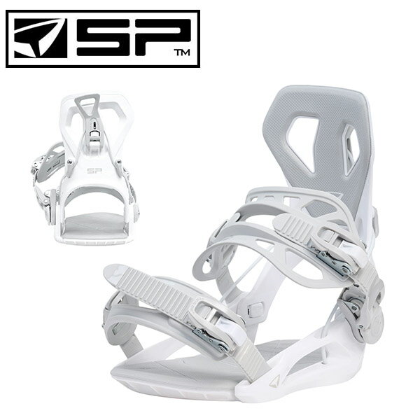 送料無料 SP UNITED エスピー ユナイテッド BASE+ ベース プラス ホワイト 白 ビンディング バインディング メンズ レディース スノーボード スノボ BINDING 日本正規品 2025-2026冬新作 10%off
