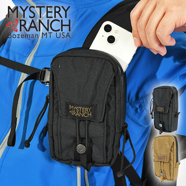 大型端末にも対応 日本正規品 送料無料 MYSTERY RANCH ミステリーランチ テックホルスター ポーチ スマートフォン バッグアクセサリー 2024春夏新作