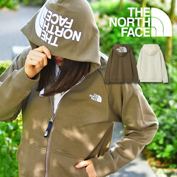 送料無料 ノースフェイス スウェット パーカー レディース THE NORTH FACE REARVIEW FULL ZIP HOODIE リアビュー フーディ フルジップ ジップアップ 裏起毛 2022秋冬新色 ntw62130 ザ ノースフェイス フードロゴ