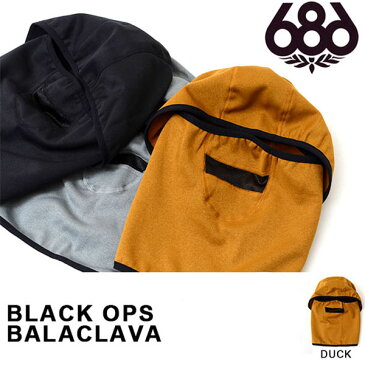 バラクラバ 686 SIX EIGHT SIX シックスエイトシックス BLACK OPS BALACLAVA メンズ レディース スノボ スノーボード フェイスマスク スキー ウインタースポーツ 目だし帽 得割40