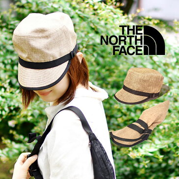 送料無料 麦わら帽子 ザ・ノースフェイス THE NORTH FACE Hike Cap メンズ レディース ハイク キャップ パッカブル 紫外線 日差し防止 折り畳み ストローキャップ ナチュラル NN01827