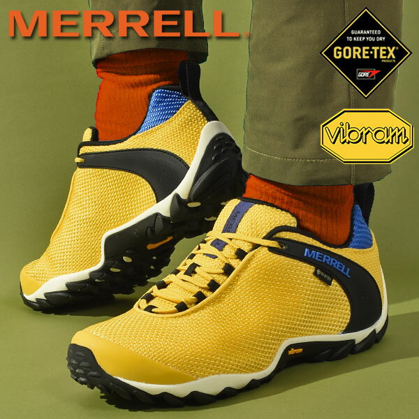 送料無料 メレル MERRELL シューズ カメレオン ゴアテックス アウトドア メンズ CHAMELEON 8 STORM GORE-TEX ビブラムソール ローカット 靴 アウトドアスニーカー ハイキング 2023春夏新色 M033103 M033671 M500377 M500381