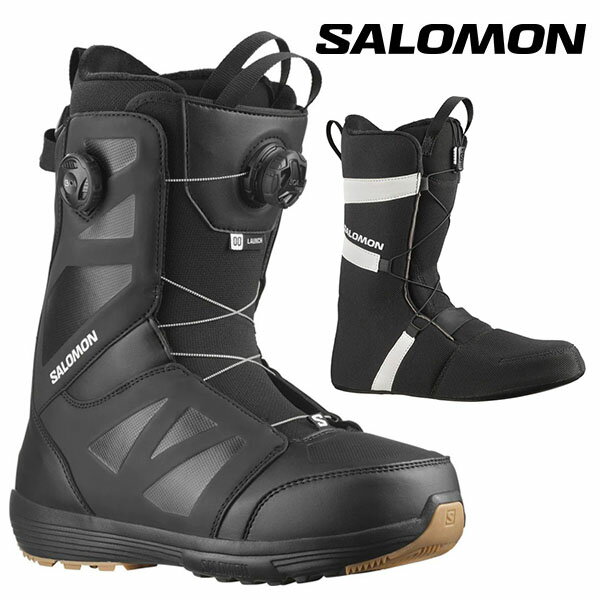 送料無料 SALOMON サロモン スノーボード ブーツ ボア LAUNCH BOA ローンチ ボア デュアル メンズ スノボ ダブルボア STR8JKT ブーツ 2023-2024冬新作 25%off