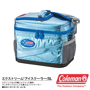 クーラーバッグ コールマン Coleman エクストリーム アイスクーラー 5L 保冷バッグ ソフトクーラー ランチバッグ アウトドア ピクニック お花見 運動会 海水浴 レジャー バーベキュー クーラーボックス 国内正規代理店品 2000022237