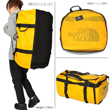 送料無料 大容量 150リットル ノースフェイス THE NORTH FACE BC DUFFEL XXL ベースキャンプ ダッフル ボストンバッグ ショルダーバッグ 旅行 nm81811 ザ ノースフェイス