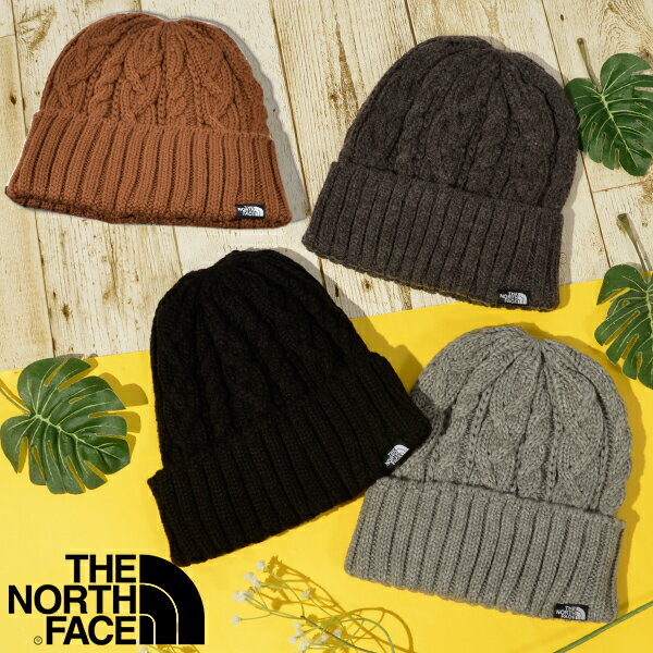 ゆうパケット発送！送料無料 ノースフェイス ニット キャップ メンズ レディース THE NORTH FACE Cable Beanie ケーブルビーニー 帽子 ニット帽 ビーニー nn42036