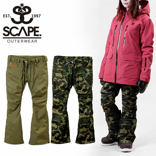 ■商品コメント &nbsp; SCAPE(エスケープ) ARES PANTS(アレスパンツ) エスケープのレディースのパンツの中ではもっとも細見のライン。 股上は長めに作られており、腰履きスタイルに 膝回りが細くなっているので綺麗なラインがでます。 &nbsp; ■商品詳細 &nbsp; ■ブランド SCAPE(エスケープ) ■商品名 ARES PANTS ■品番 71118338 ■カラー STRETCH-BLACK STRETCH-OLIVE STRETCH-BEIGE STRETCH-GREE-CAMO ■サイズ M【1/2ウェスト幅】44.0cm 【1/2尻囲】49.0cm 【1/2大腿囲】31.0cm 【1/2膝幅】20.0cm 【全長】94.5cm 【股上】20.0cm L【1/2ウェスト幅】46.0cm 【1/2尻囲】51.5cm 【1/2大腿囲】32.5cm 【1/2膝幅】21.0cm 【全長】97.5cm 【股上】21.0cm &nbsp; ■商品カラーにつきまして &nbsp; 可能な限り商品色に近い画像を選んでおりますが、閲覧環 境等により画像の色目が若干異なる場合もございますので、その旨をご理解 さ れた上でご購入ください。 &nbsp; メーカー希望小売価格はメーカー商品タグに基づいて掲載しています