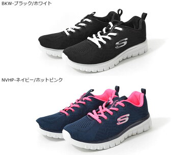 【最大300円OFF！】数量限定クーポン配布中♪ 得割30 スニーカー スケッチャーズ SKECHERS レディース グレースフル ゲット コネクテッド GRACEFUL-GET CONNECTED シューズ 靴 ウォーキング メモリーフォーム 12615 2018秋冬新色 【あす楽対応】